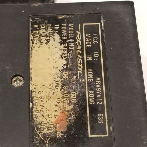 Radio Shack Realistic 636 Integrated Circuit 2 Band AM/FM arv9yv12-636 Vintage - Picture 7 of 8